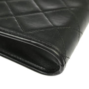 Chanel Black Lambskin Chain Shoulder Bag