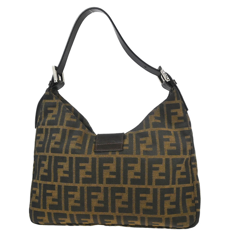 Fendi Brown Zucca Hobo Handbag
