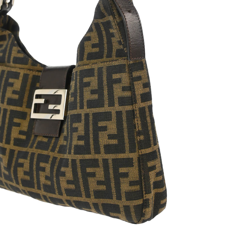 Fendi Brown Zucca Hobo Handbag