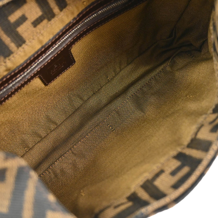 Fendi Brown Zucca Hobo Handbag