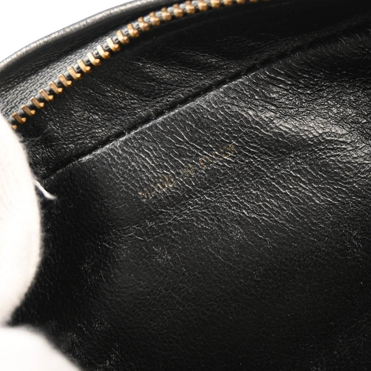 Chanel 1989-1991 Gray Lambskin Camera Bag Mini