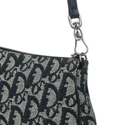 Christian Dior 2003 Black Trotter Saddle Handbag