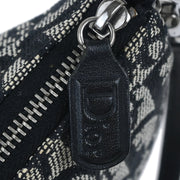 Christian Dior 2003 Black Trotter Saddle Handbag
