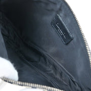 Christian Dior 2003 Black Trotter Saddle Handbag