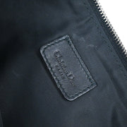 Christian Dior 2003 Black Trotter Saddle Handbag
