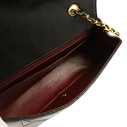 Chanel Black 1991-1994 Lambskin Medium Diana Shoulder Bag