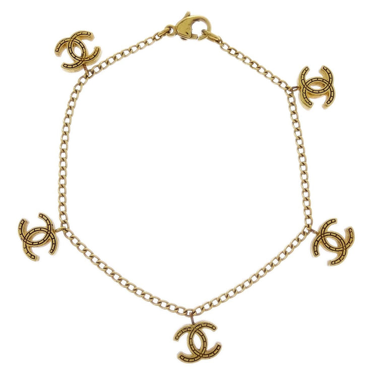Chanel CC Chain Bracelet Gold 03P