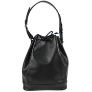 Louis Vuitton 1995 Black Epi Noe Drawstring Shoulder Bag M59002