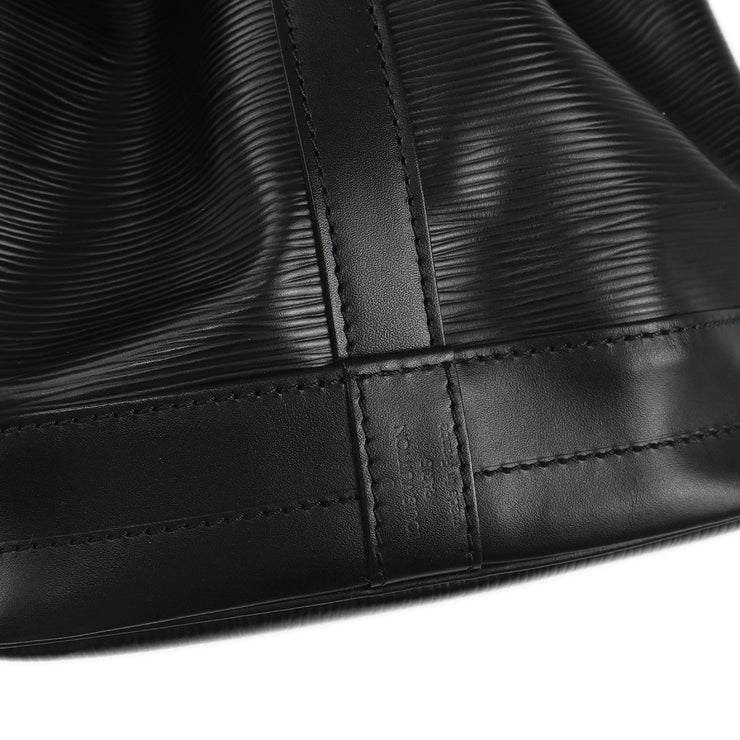 Louis Vuitton 1995 Black Epi Noe Drawstring Shoulder Bag M59002