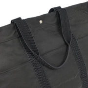 Hermes Gray Canvas Herline Tote TGM Handbag
