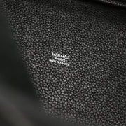 Hermes 2009 Black Taurillon Clemence Picotin Lock 18 PM Handbag