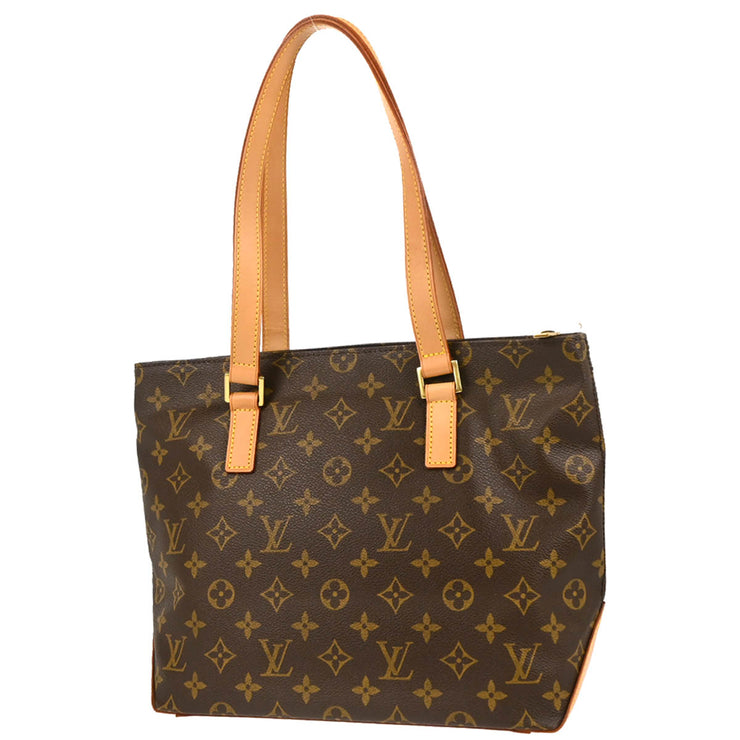 Louis Vuitton 2002 Monogram Cabas Piano Shoulder Tote Bag M51148