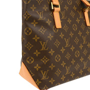 Louis Vuitton 2002 Monogram Cabas Piano Shoulder Tote Bag M51148