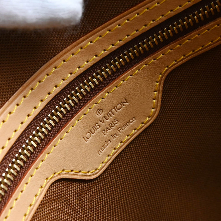 Louis Vuitton 2002 Monogram Cabas Piano Shoulder Tote Bag M51148