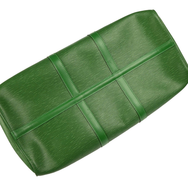 Louis Vuitton 1997 Green Epi Keepall 50 Travel Handbag M42964