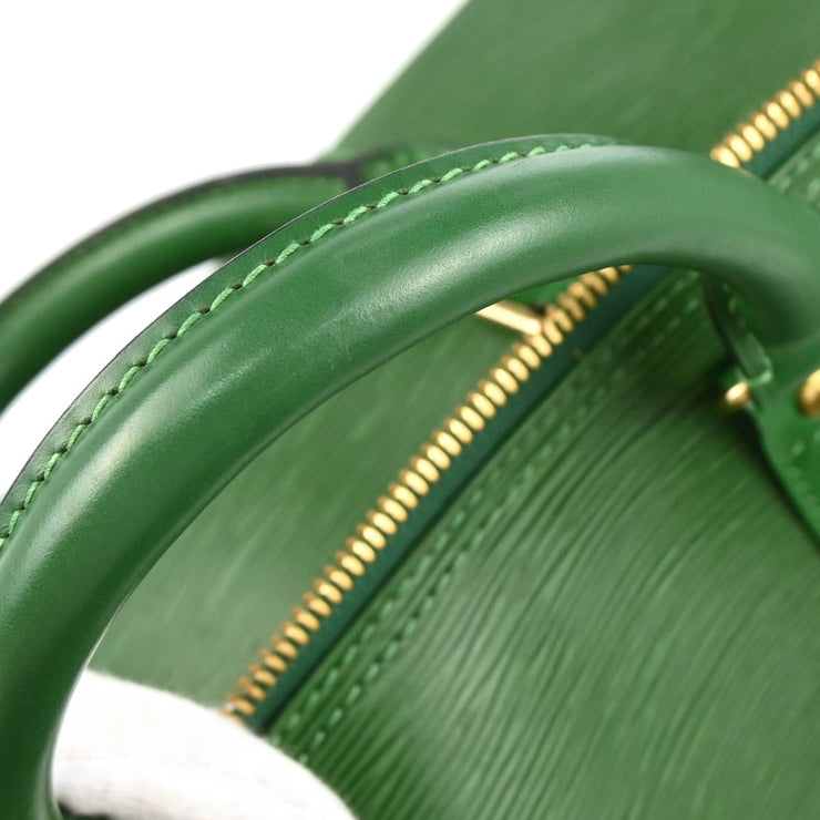 Louis Vuitton 1997 Green Epi Keepall 50 Travel Handbag M42964