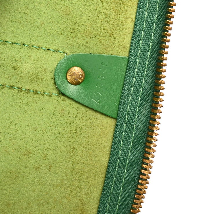 Louis Vuitton 1997 Green Epi Keepall 50 Travel Handbag M42964