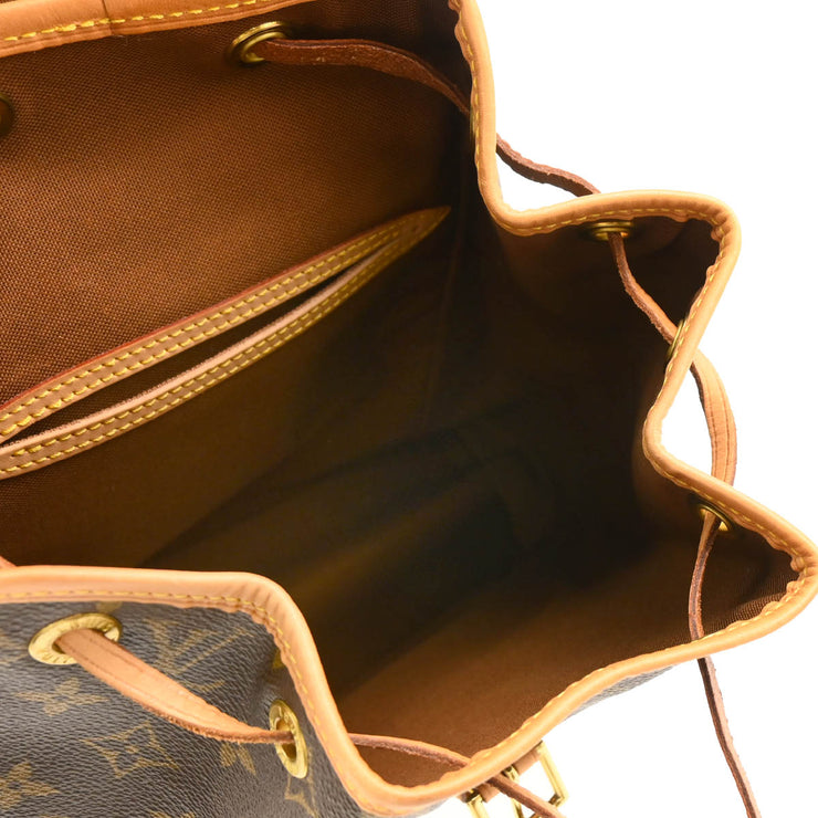 Louis Vuitton 2001 Monogram Montsouris MM Backpack M51136