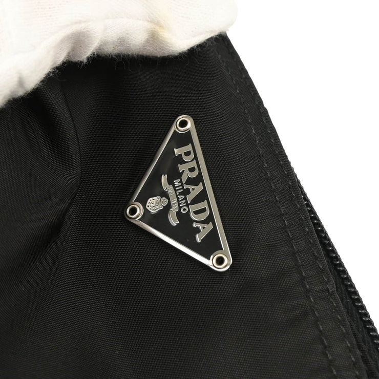 Prada Black Nylon Shoulder Bag