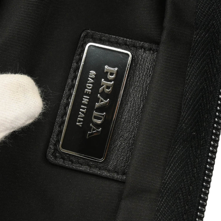 Prada Black Nylon Shoulder Bag