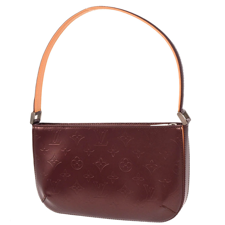 Louis Vuitton 2002 Purple Monogram Mat Fowler Handbag M55146
