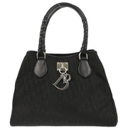 Christian Dior 2006 Black Trotter Lovely Tote Handbag