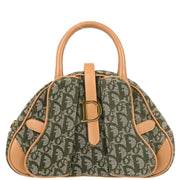 Christian Dior 1991 Green Double Saddle Trotter Handbag