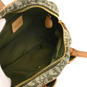Christian Dior 1991 Green Double Saddle Trotter Handbag