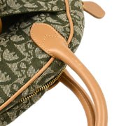 Christian Dior 1991 Green Double Saddle Trotter Handbag