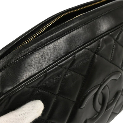 Chanel 1994-1996 Black Lambskin Camera Bag Small