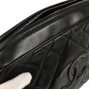 Chanel 1994-1996 Black Lambskin Camera Bag Small