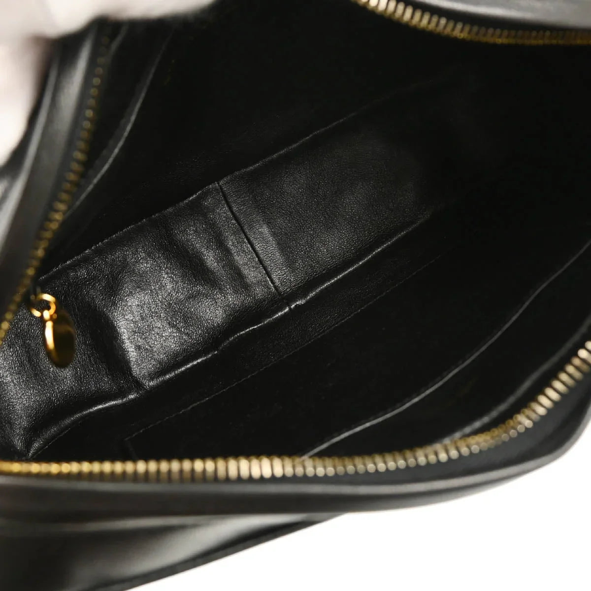 Chanel 1994-1996 Black Lambskin Camera Bag Small