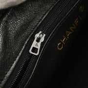 Chanel 1986-1988 Black Lambskin Camera Bag Small