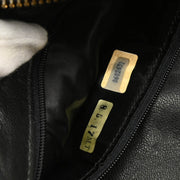 Chanel 1986-1988 Black Lambskin Camera Bag Small
