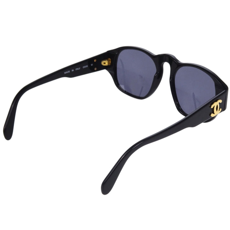 Chanel Sunglasses Eyewear Black Small Good