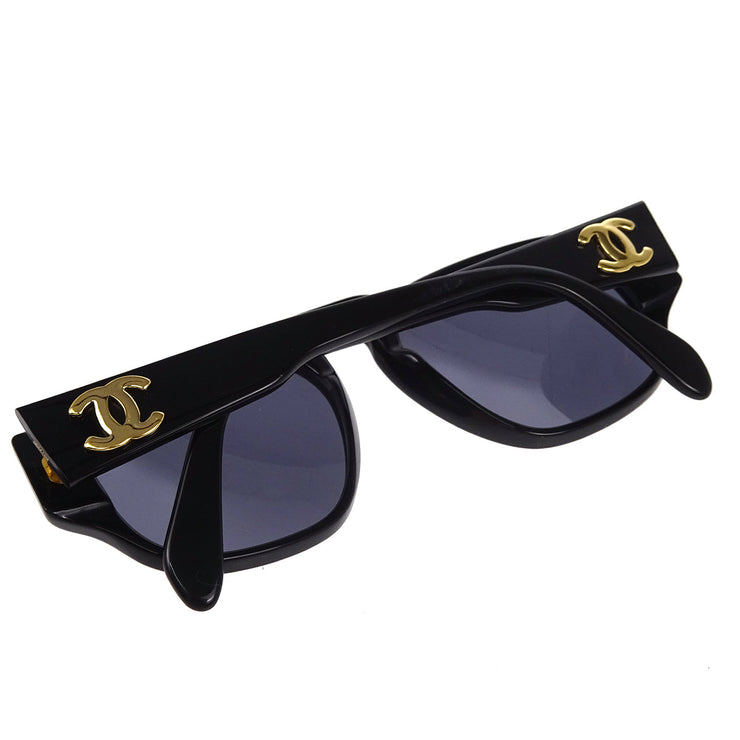 Chanel Sunglasses Eyewear Black Small Good