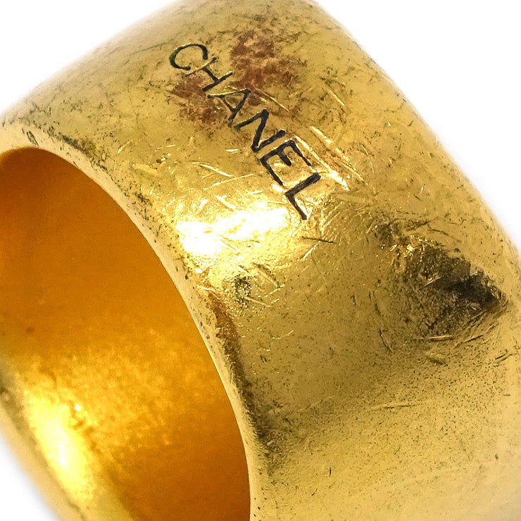Chanel Ring Gold Gripoix #51 #11