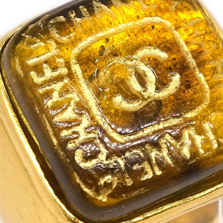 Chanel Ring Gold Gripoix #51 #11