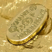 Chanel Clover Brooch Pin Gold 03P