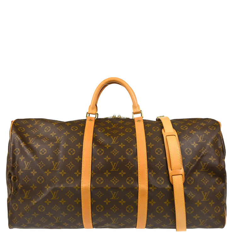 Louis Vuitton 1996 Monogram Keepall Bandouliere 60 Duffle Bag M41412