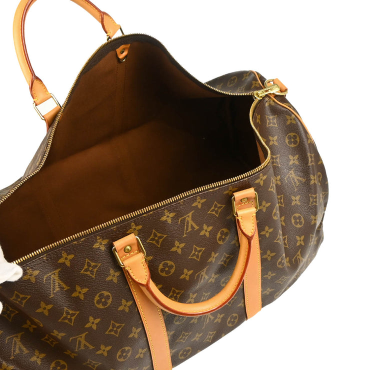 Louis Vuitton 1996 Monogram Keepall Bandouliere 60 Duffle Bag M41412