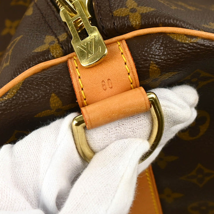 Louis Vuitton 1996 Monogram Keepall Bandouliere 60 Duffle Bag M41412