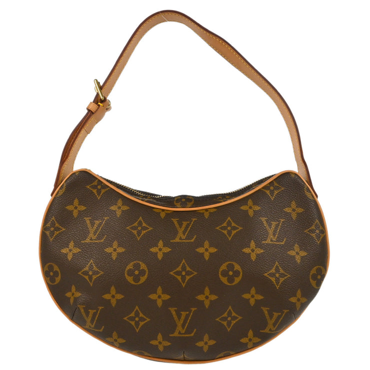 Louis Vuitton 2002 Monogram Pochette Croissant Handbag M51510
