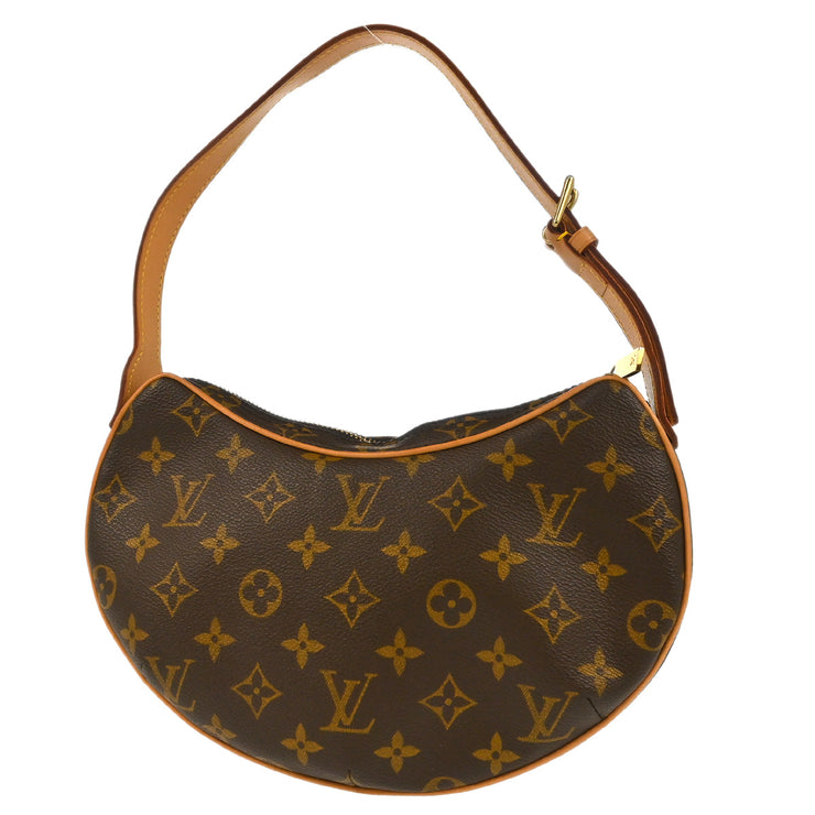 Louis Vuitton 2002 Monogram Pochette Croissant Handbag M51510