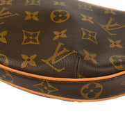 Louis Vuitton 2002 Monogram Pochette Croissant Handbag M51510