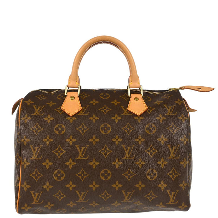 Louis Vuitton 2003 Monogram Speedy 30 Handbag M41526