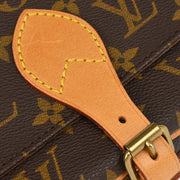 Louis Vuitton 1991 Monogram Cartouchiere PM Shoulder Bag M51254