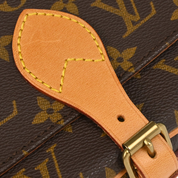 Louis Vuitton 1991 Monogram Cartouchiere PM Shoulder Bag M51254