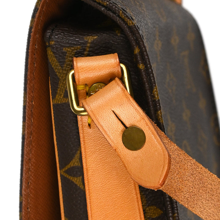 Louis Vuitton 1991 Monogram Cartouchiere PM Shoulder Bag M51254