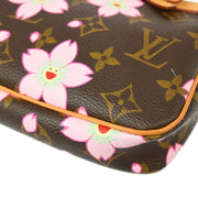 Louis Vuitton 2003 Cherry Blossom Pochette Accessoires Handbag M92006